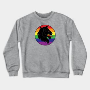 An Tir Pride - Pride - Populace Badge Style 1 Crewneck Sweatshirt